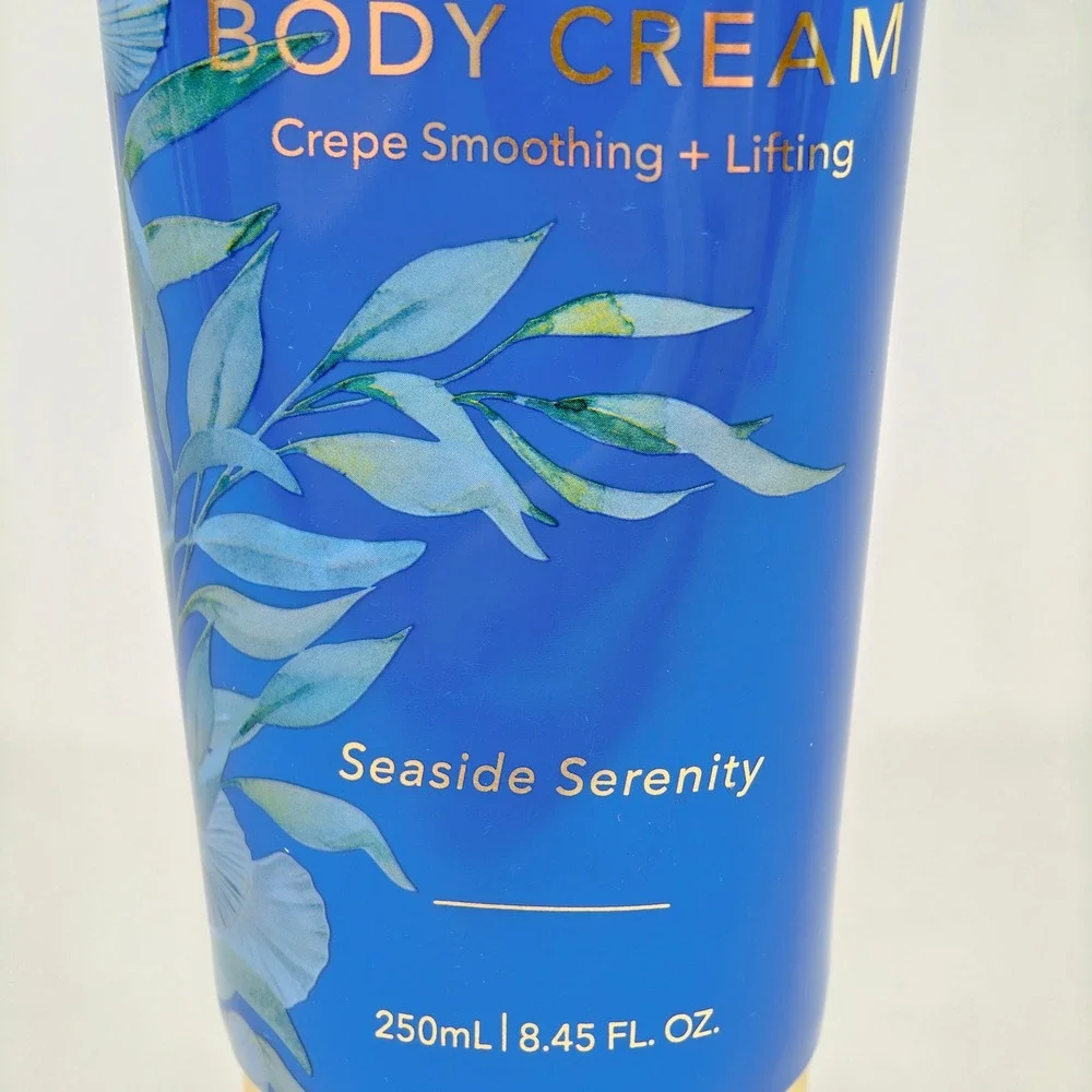 Nakery Beauty SkinFirm Body Cream Seaside Serenity Crepe Smoothing 8.45oz